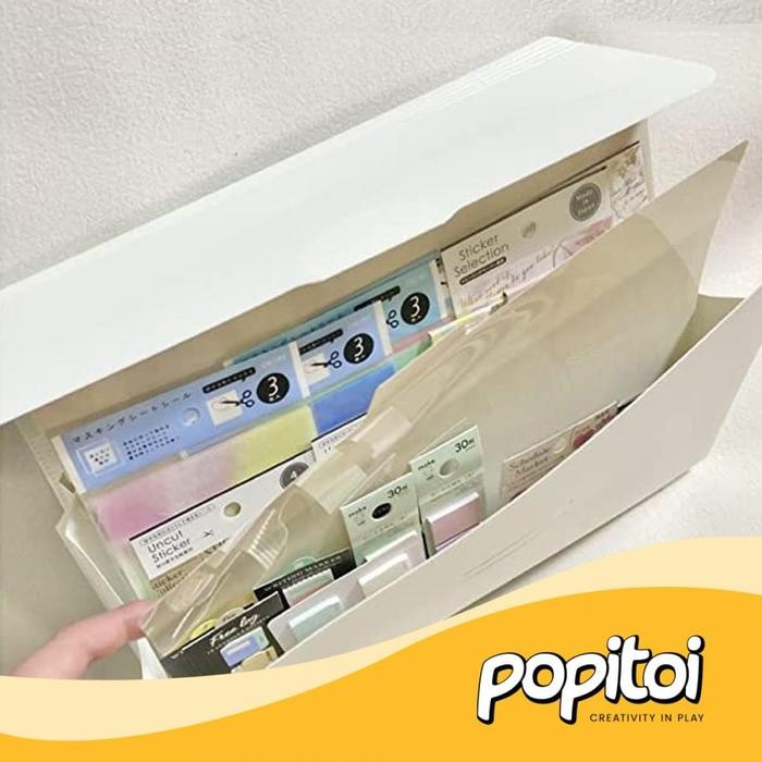 

OJ Kokuyo Novita Wide Pocket Document Expanding File Dokumen Amplop Envelope Size A4 Map Sekat