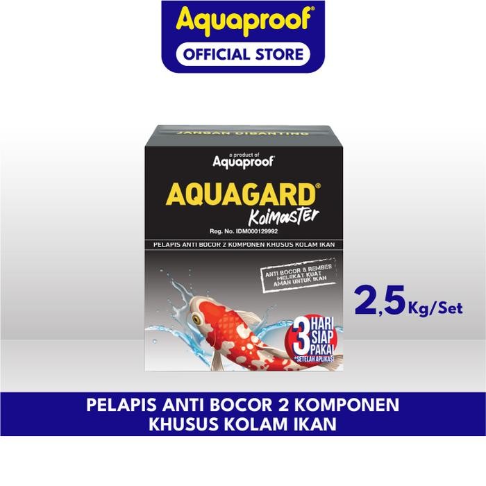 Aquaproof Paint - Aquagard Koimaster - 2,5 Kg Set