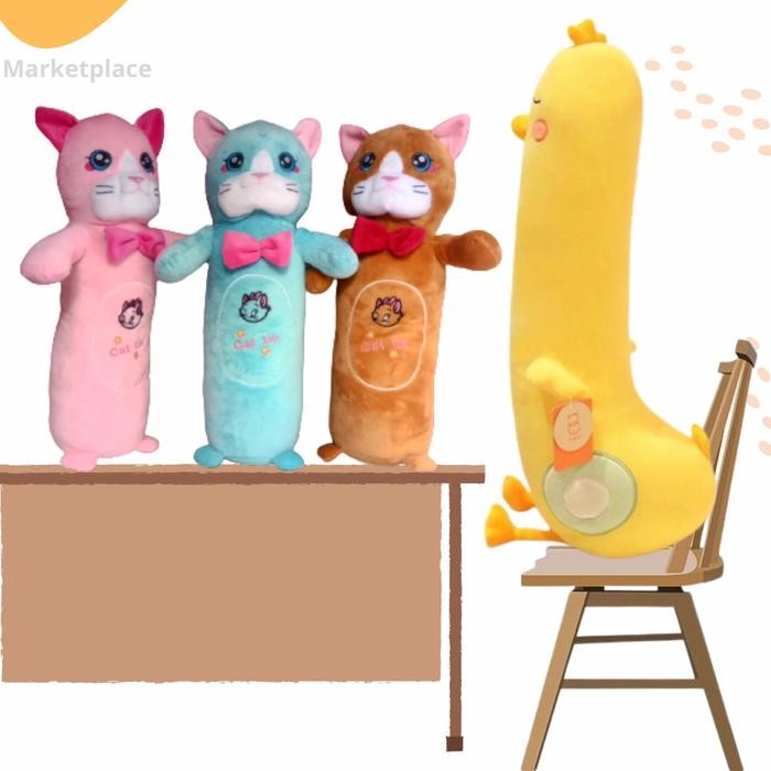 boneka guling bantal guling anak karakter boneka lucu bantal boneka [kualitas terbaik]