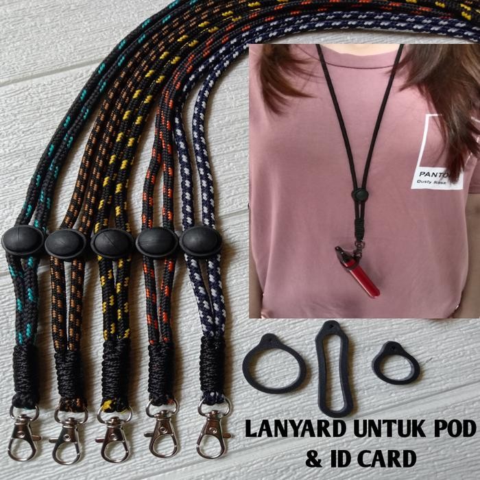 

New TALI LANYARD SIMPUL GANTUNGAN HP/ ID CARD/ NAME TAG/TALI PODZ