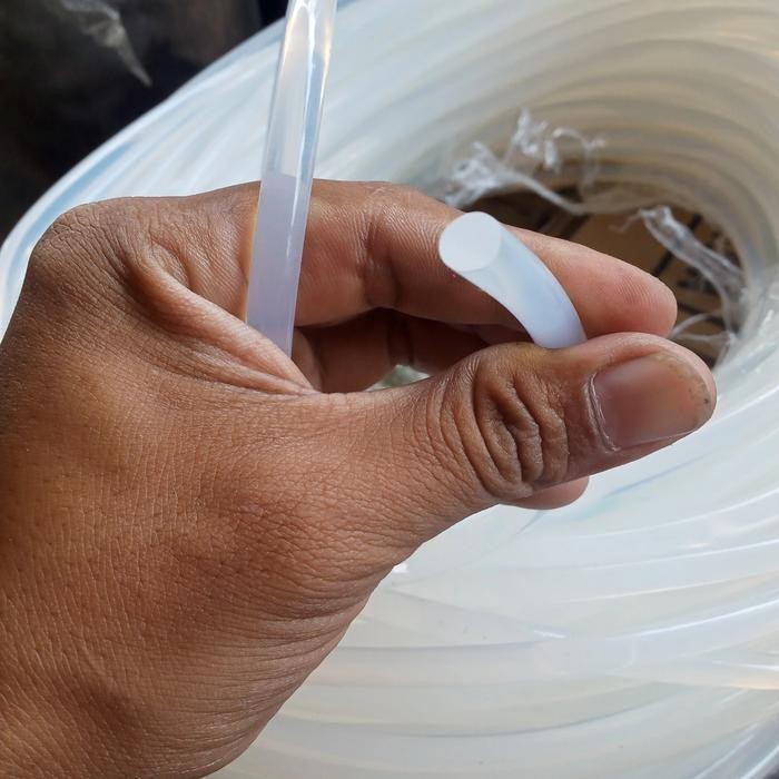 oring cord silicone padat 6mm x 1 mtr ( silikon padat)