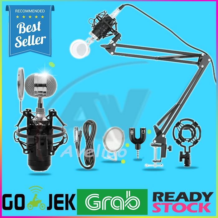 Ready paket super hemat Mic Microphone Condenser - BM8000- BM-8000