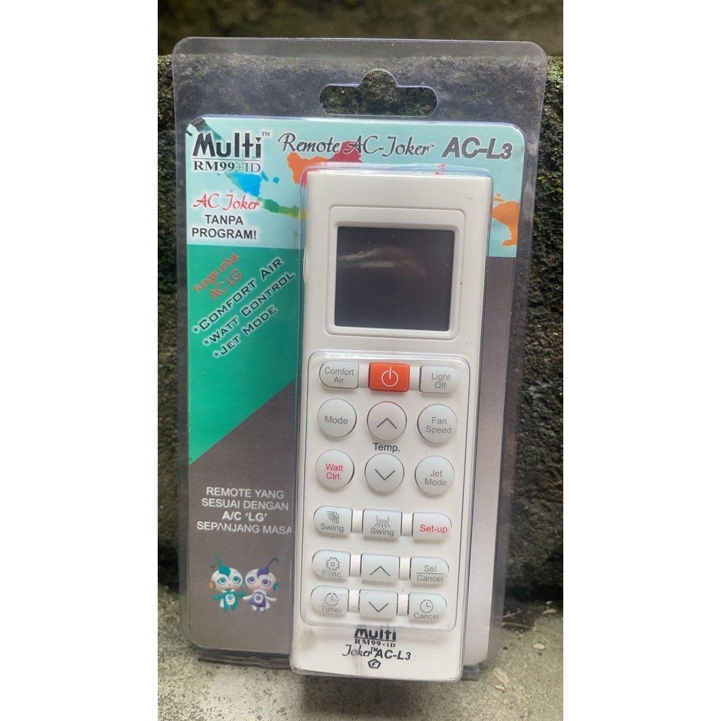 REMOTE AC CHANGHONG / AC POLYTRON UNIVERSAL JOKER AC-CP