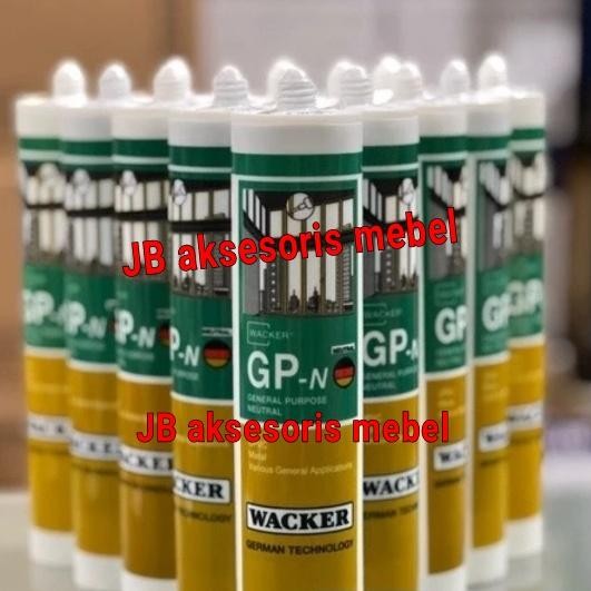 LEM KACA SILIKON NETRAL GP WACKER / SEALANT NON ASAM