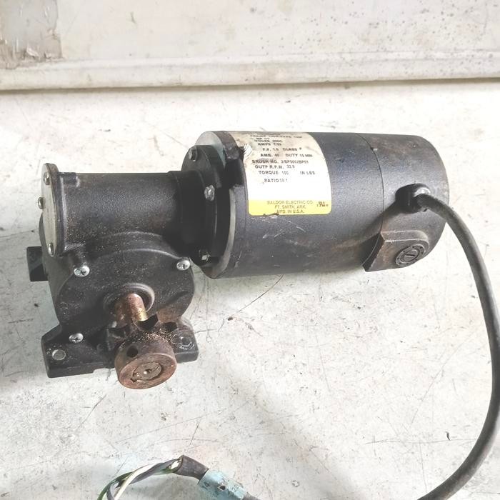 Dinamo GEAR HEAT MOTOR DC BALDOR