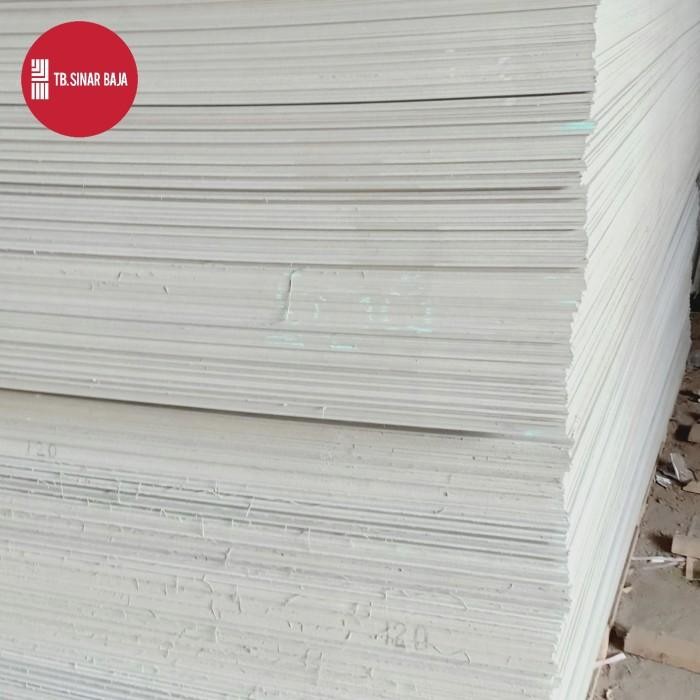 Papan Semen GRC/ Papan Plafon 120x240 Merk Triple Board SNI