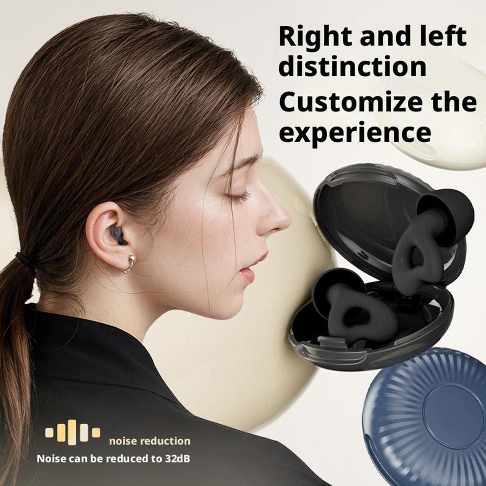 Soft Noise-canceling Earplugs - Super Soft, Waterproof, Comfortable, Noise-canceling, Suitable For
