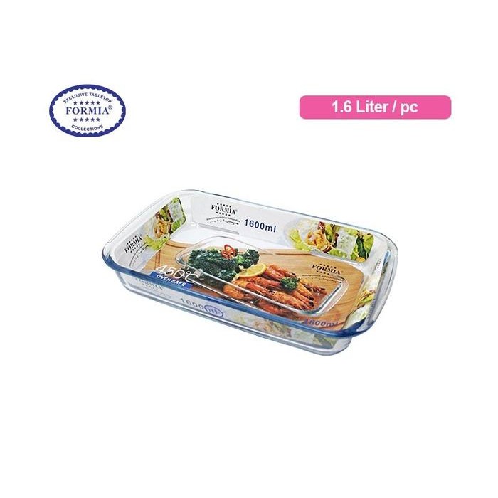 DISKON Formia loyang kaca bake serve FR876316 Formia Loyang Kaca 1.6L READY STOCK