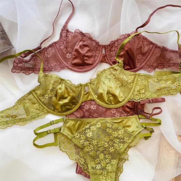 SEXY Beyonce Bra Panties Set Lace Renda Hot Sexy Night Costum BH everyday