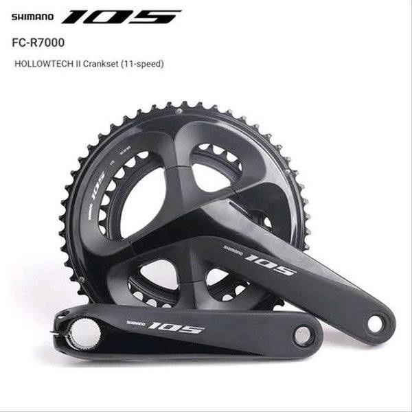 CRANK SET SHIMANO 105 R7000 50/34T 52/36T 53/39T 170MM - NOT ULTEGRA