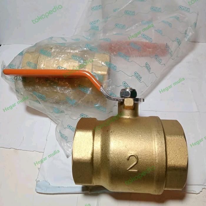 ball valve 2 inch Onda bahan kuningan bal Valve 2 in