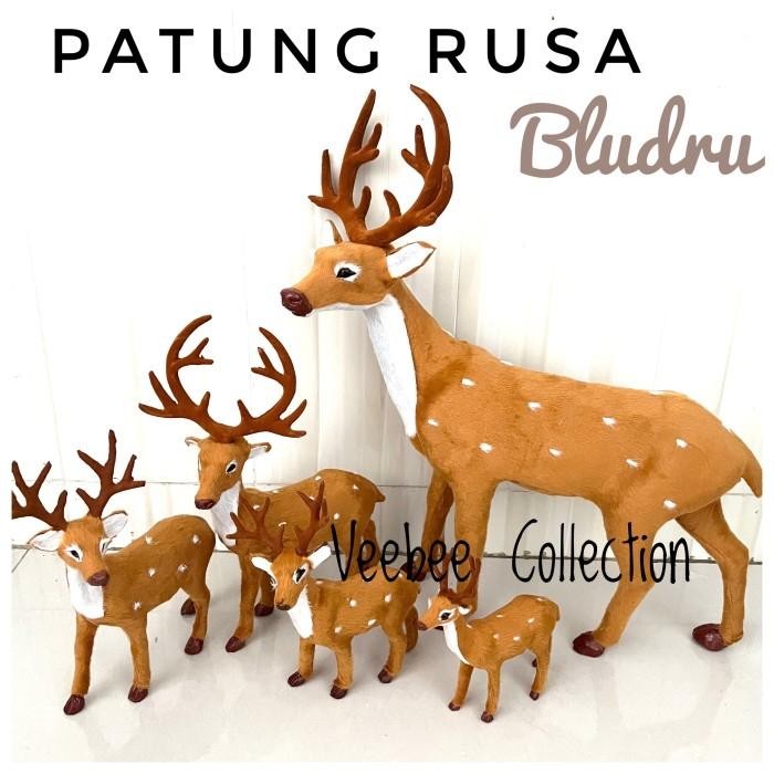 Hiasan Rusa/ Patung Rusa Natal/Reindeer/Patung Rusa hiasan pohon natal