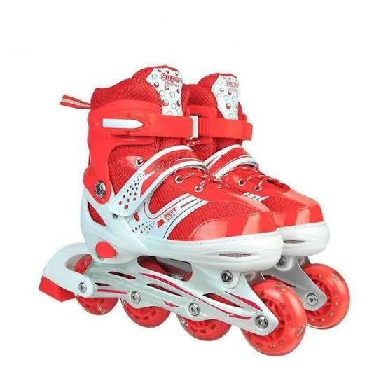 Sepatu Roda Power Superb Original - Rubah Roda Bajaj - Free Baut