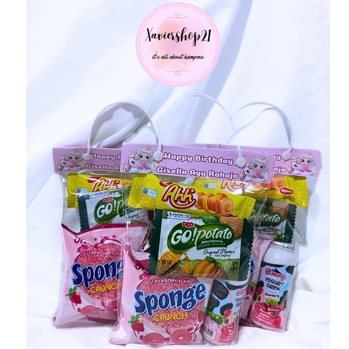 PAKET SNACK KEMASAN LABEL CUSTOM ( MURAH MERIAH)