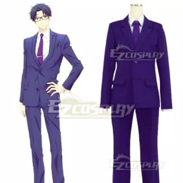 TERMURAH Nifuji Hirotaka/wotakoi kostum/ jas set/baju kerja/seragam/cosplay cos READY STOCK
