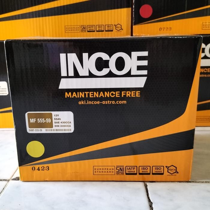 Aki Mobil Peugeot 206,306, 405 605 55559 Incoe Astra Mf (Aki Kering)