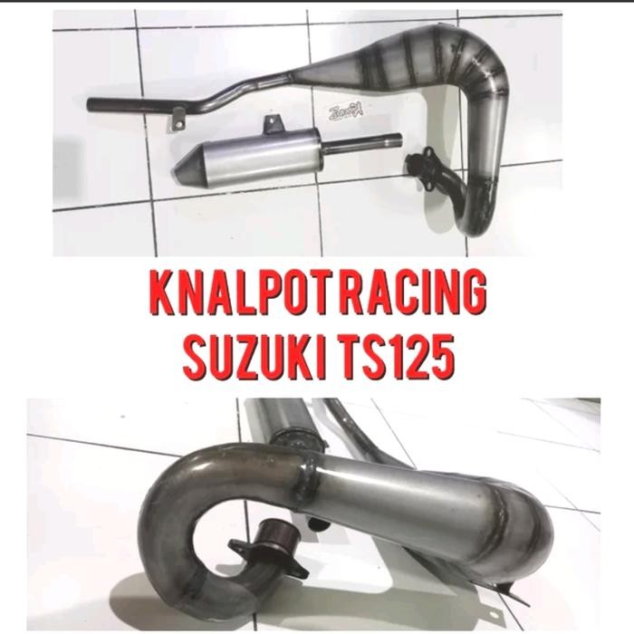 Knalpot Racing Suzuki Ts125 Perut Kecil Knalpot Suzuki Ts125 Knalpot Ts125
