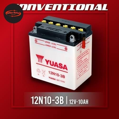 Aki Basah Yuasa Conventional 12N10-3B Thunder 250Cc