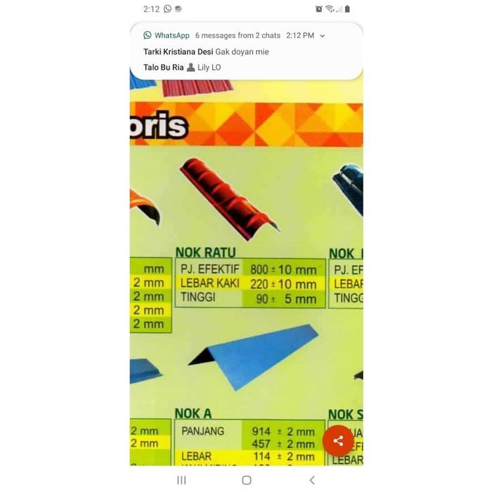 Nok Ratu - Nok C Stone Genteng Metal Pasir