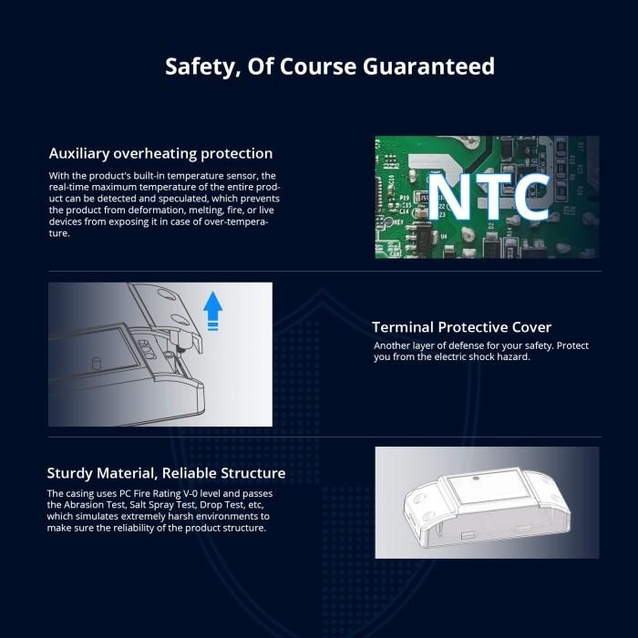 j6ae- Sonoff Smart Switch Basic R4 Smart Breaker Wireless 10A Smart Home