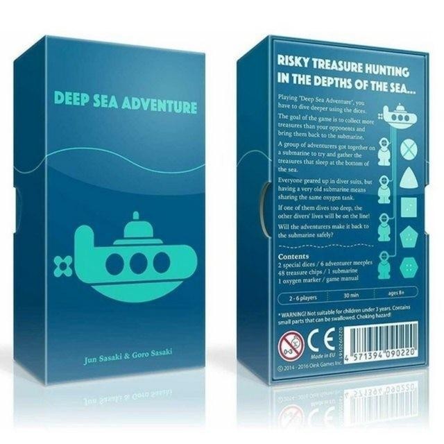 READY Deep Sea Adventure Board Game Games Card Game Mainan Kartu Permainan G00D QU4LITY