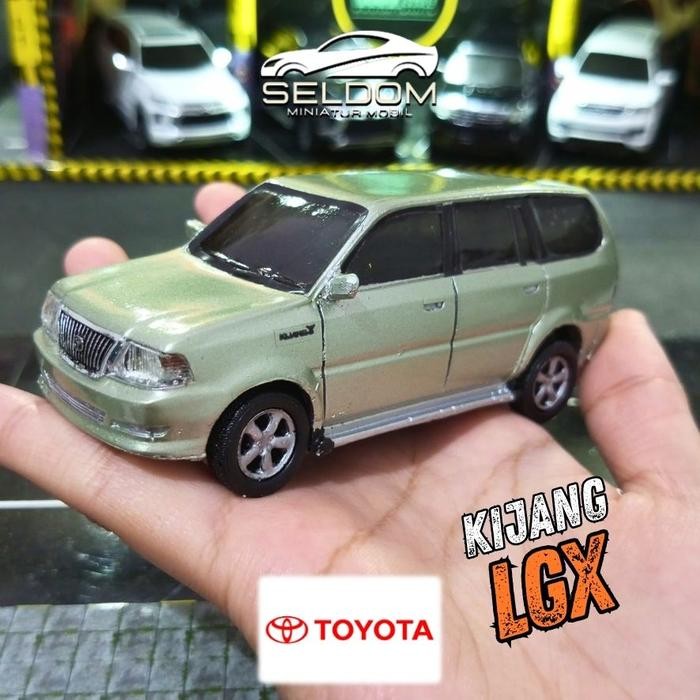 velonscale Miniatur Toyota Kijang LGX, Diecast Kijang LGX, Replika Kijang LGX Skala 1:43, Full