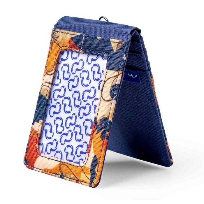 Wallts New Helen Dune - Dompet Lanyard kanvas kartu dan uang ID Card Pria Wanita