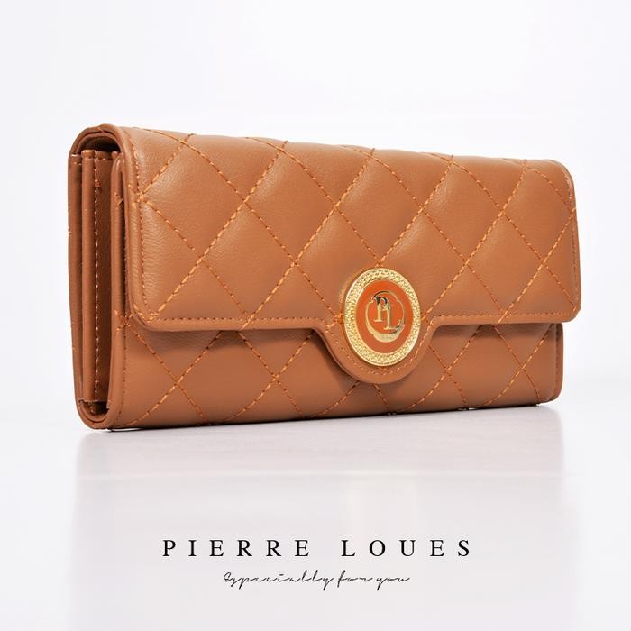 Dompet Panjang Wanita Kulit PU PIERRE LOUES Elenora Wallet