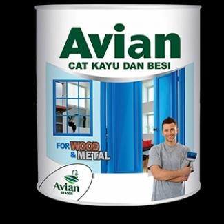 CAT MINYAK AVIAN 1KG (WARNA HITAM/PUTIH)
