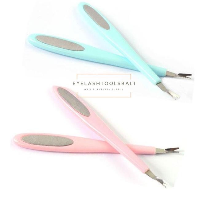 LIDAH ULAR dan KIKIR 2in1 PEDICURE MENICURE NAIL TOOLS