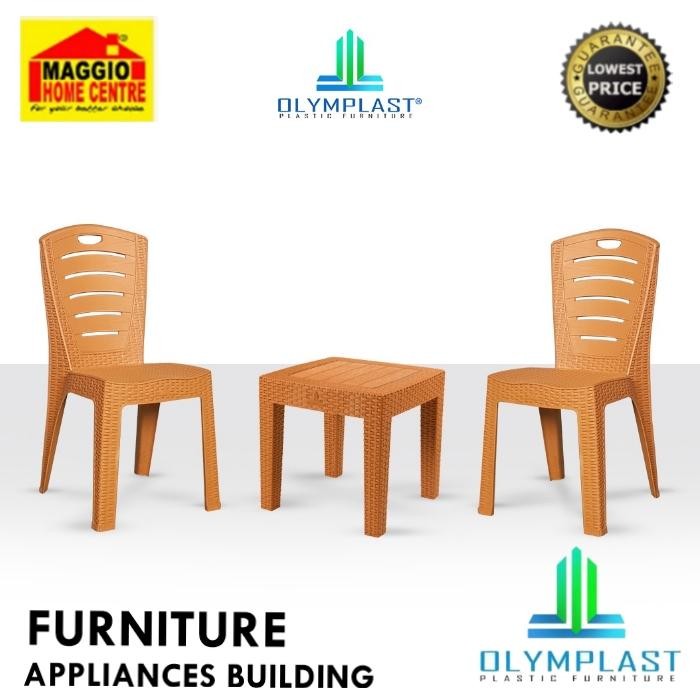 KURSI TERAS PLASTIK - KURSI PLASTIK TERAS - OL 203R - OLYMPLAST