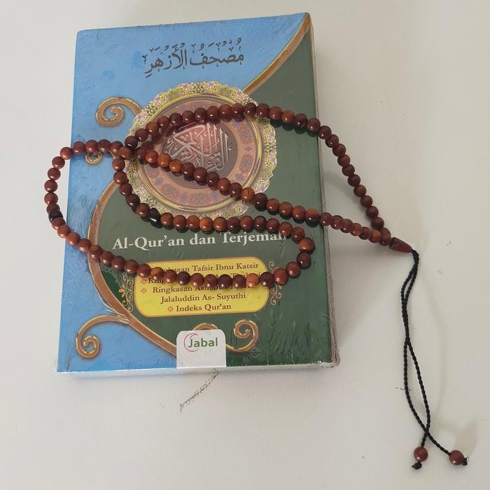 MURAH tasbih kayu kokka 99 btr, 6 mm