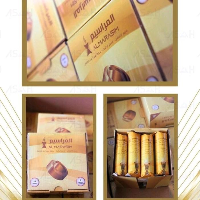 NewsBanget- [1Box] Arang Magic Gold Almarasim Golden Charcoal Areng Magic Emas