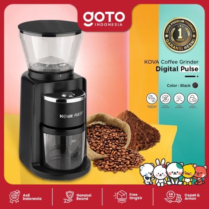 Kova Pulse Mesin Giling Biji Kopi Coffee Maker Grinder Machine Digital