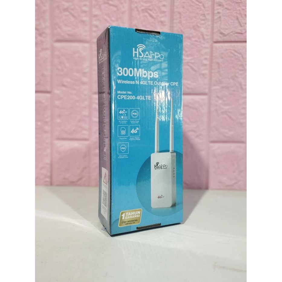 t7kg- Hsairpo Cpe200-4G-Lte Outdoor Wireless 2.4Ghz 300Mbps N1 Hs Airpo