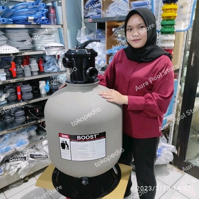 Filter Kolam 1/2Hp Tipe 16In Merk Boost / Sand Filter Kolam Renang