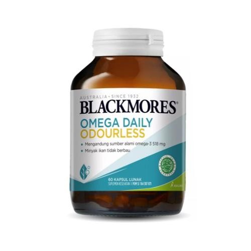 em6r- Blackmores Omega Daily Isi 60 Kapsul/Omega 3/Kolesterol