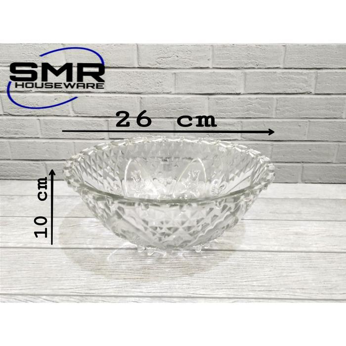 MANGKOK SAJI KACA | MANGKOK KACA BESAR KEDAUNG RB2600 | MANGKOK BELING