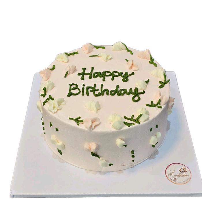 korean Cake D15 cake ultah kue korean custom kue ultah kado ultah Cake Flower Cake Butterfly Cake
