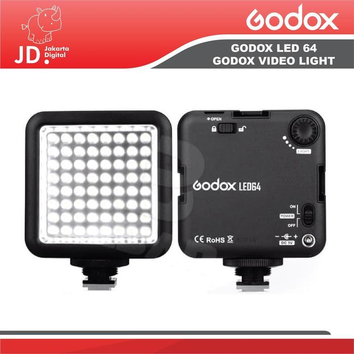 Godox Led64 - Godox Led 64 - Godox Video Light Pasti Promo