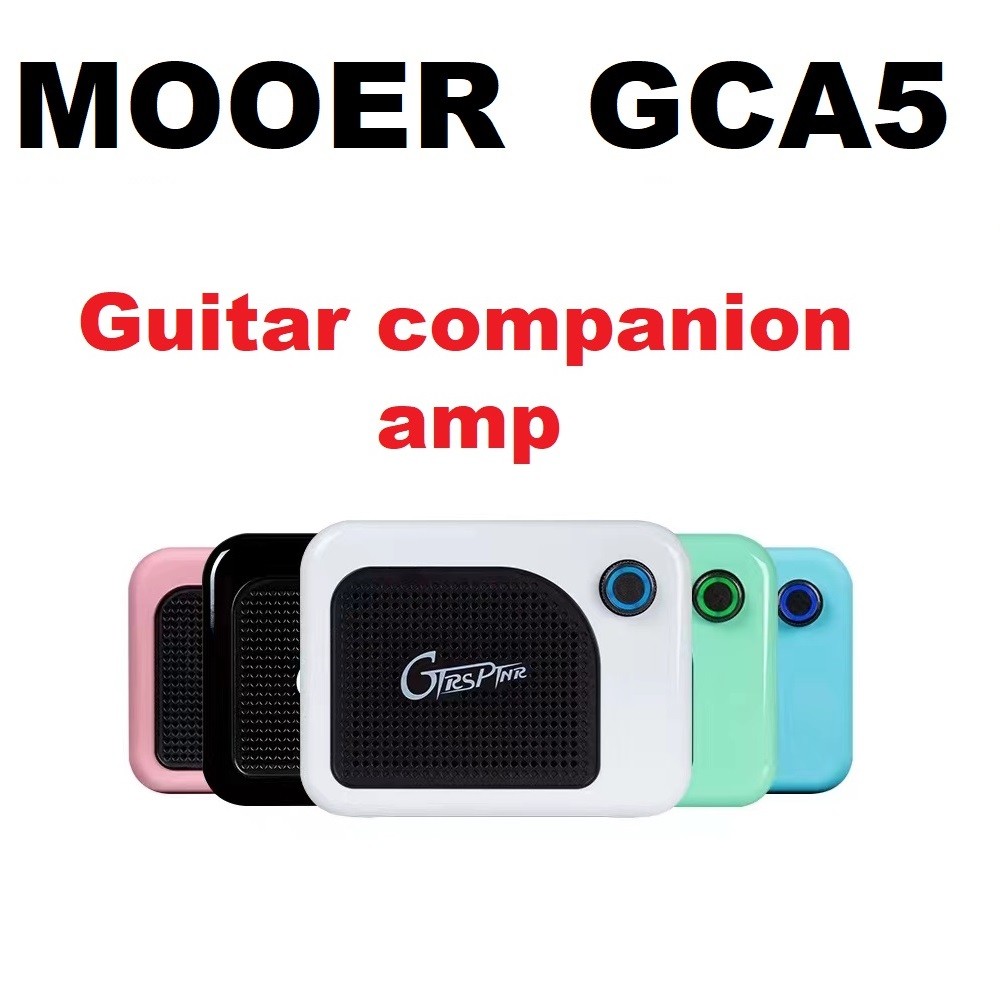 Terbaik MOOER GCA5 Electric Acoustic Guitar GTRS Companion Mini Speaker Wireless Bluetooth Audio Out