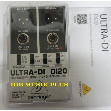 Direct Box Di Box Behringer Di20 Di 20 Original