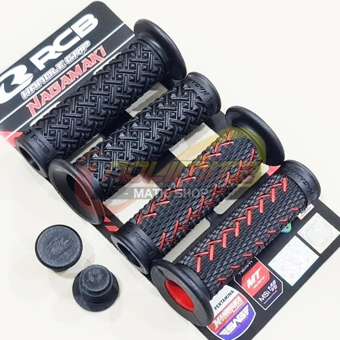 Handfat Rcb Racing Boy Nagamaki Handgrip Grip Nmax Pcx Vario Beat Mio