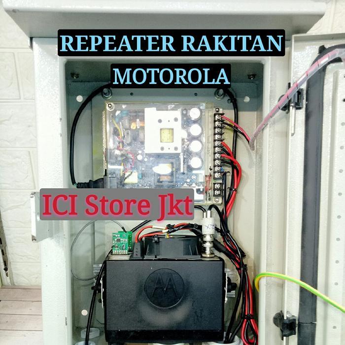 REPEATER RAKITAN MOTOROLA GM3188 PENGUAT SINYAL HT