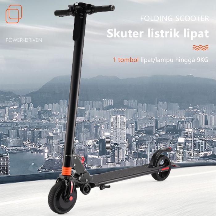 Electric Scooter Lipat Sekuter Anak Listrik Otoped Dewasa Listrik