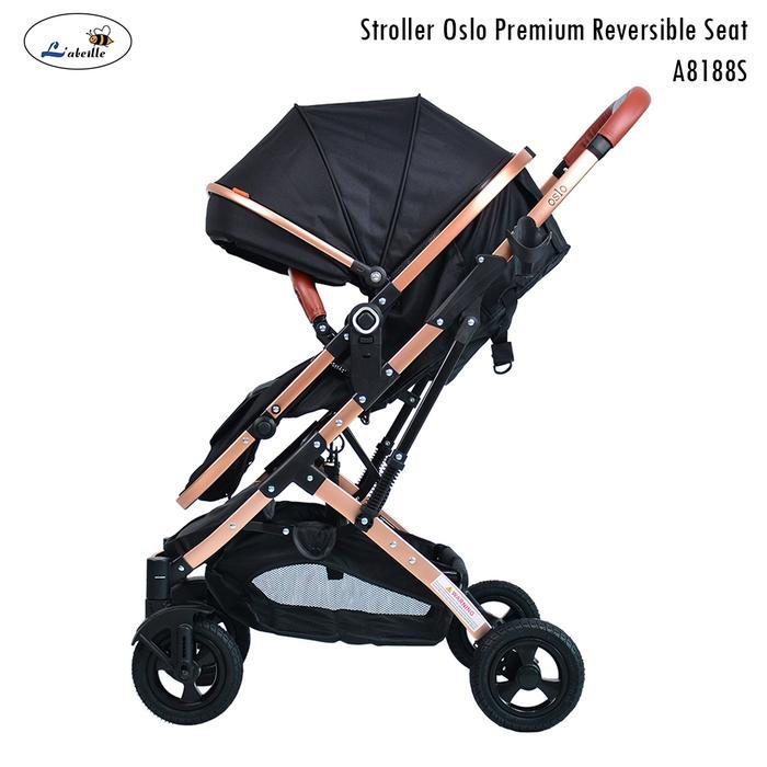 Labeille Stroller Oslo Car Seat Premium (Kereta Dorong Bayi)