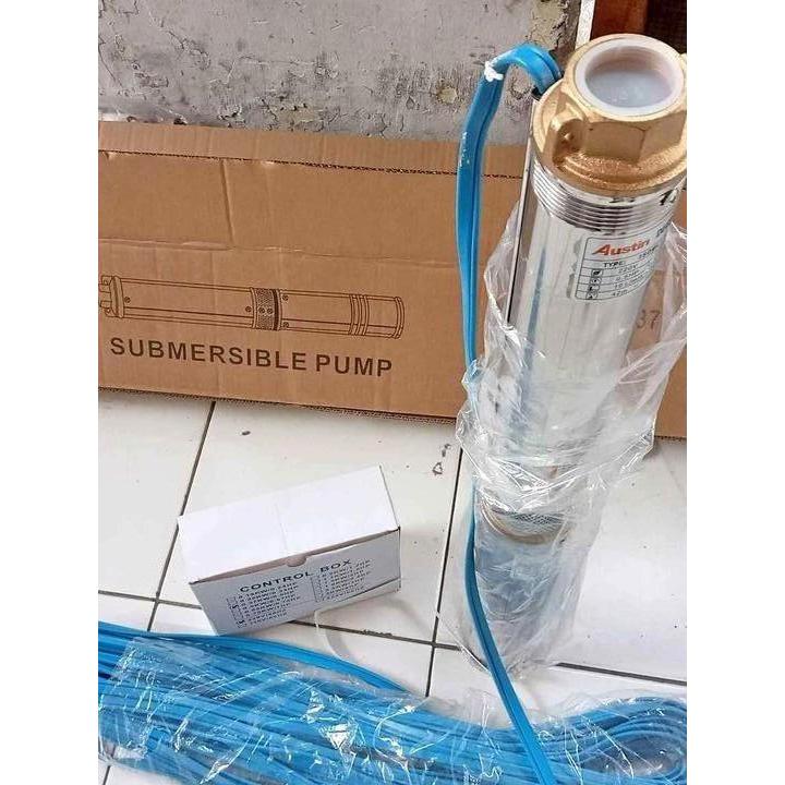Promo Pompa Satelit 3 Inch Pompa Air Sumur Bor 3" Bonus Pelampung Toren Otomatis Merek Mofuji +