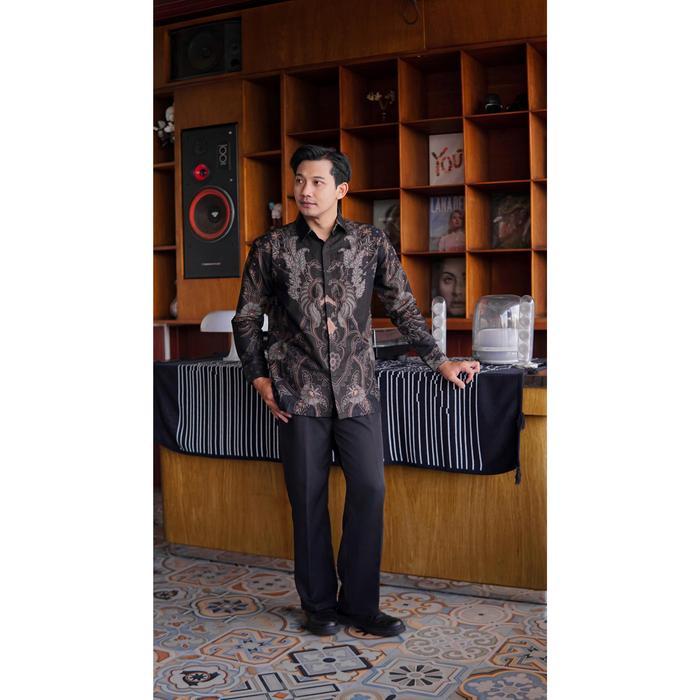Hardi Batik - YUDHISTIRA Kemeja Batik Pria Lengan Panjang