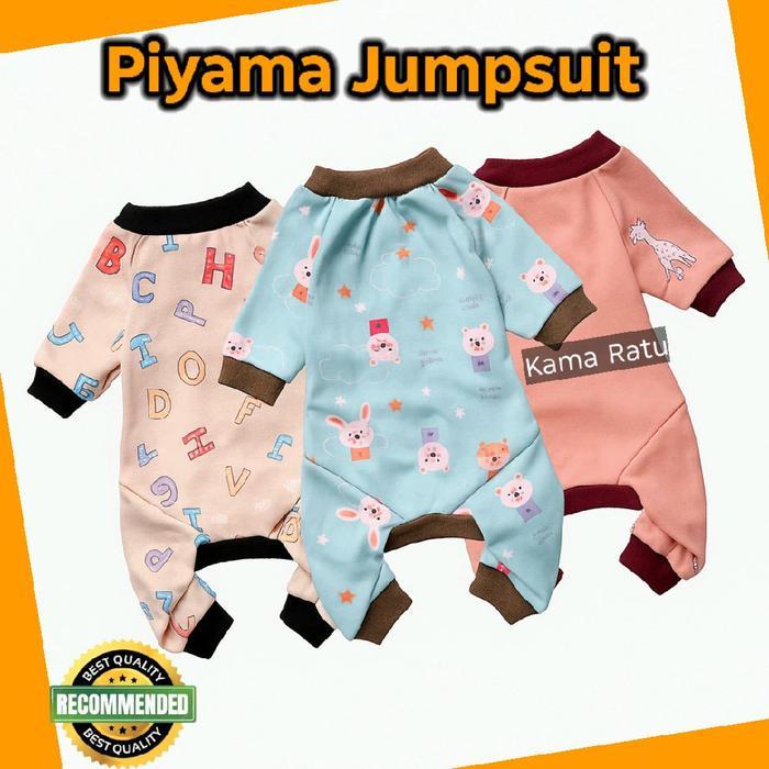 Piyama Jumpsuit Kucing Bikin Si Meong Makin Gemoy & Nyaman