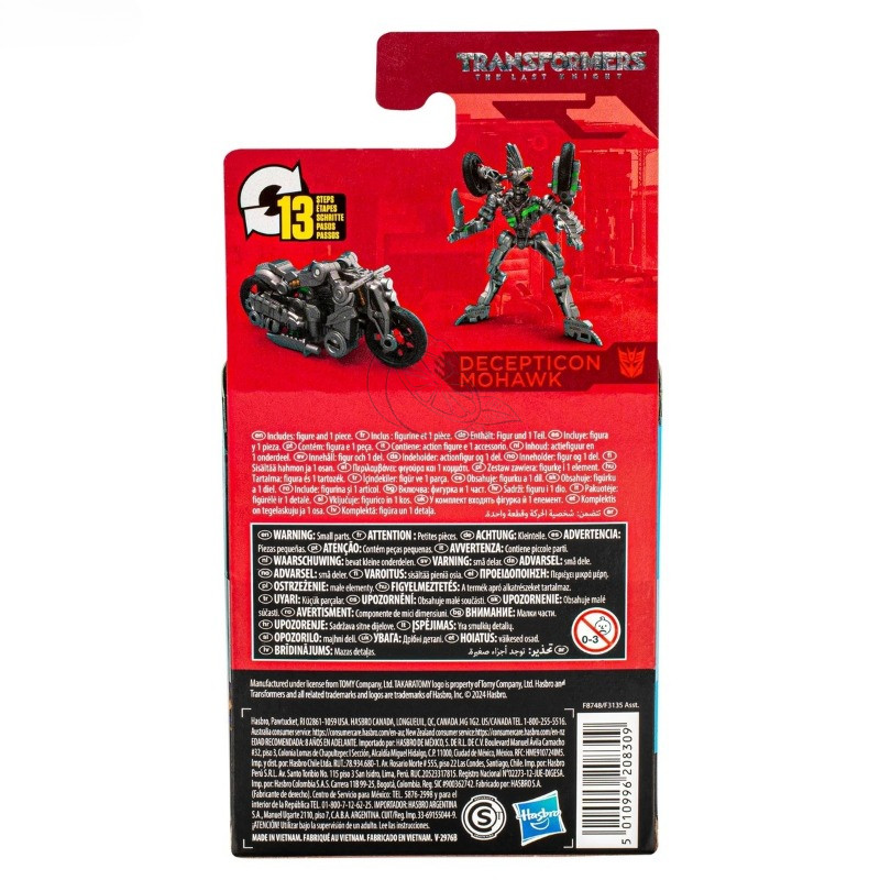 In stock Takara Tomy Transformers toys Studio Series Mohawk Model Robot Collection Action Figures